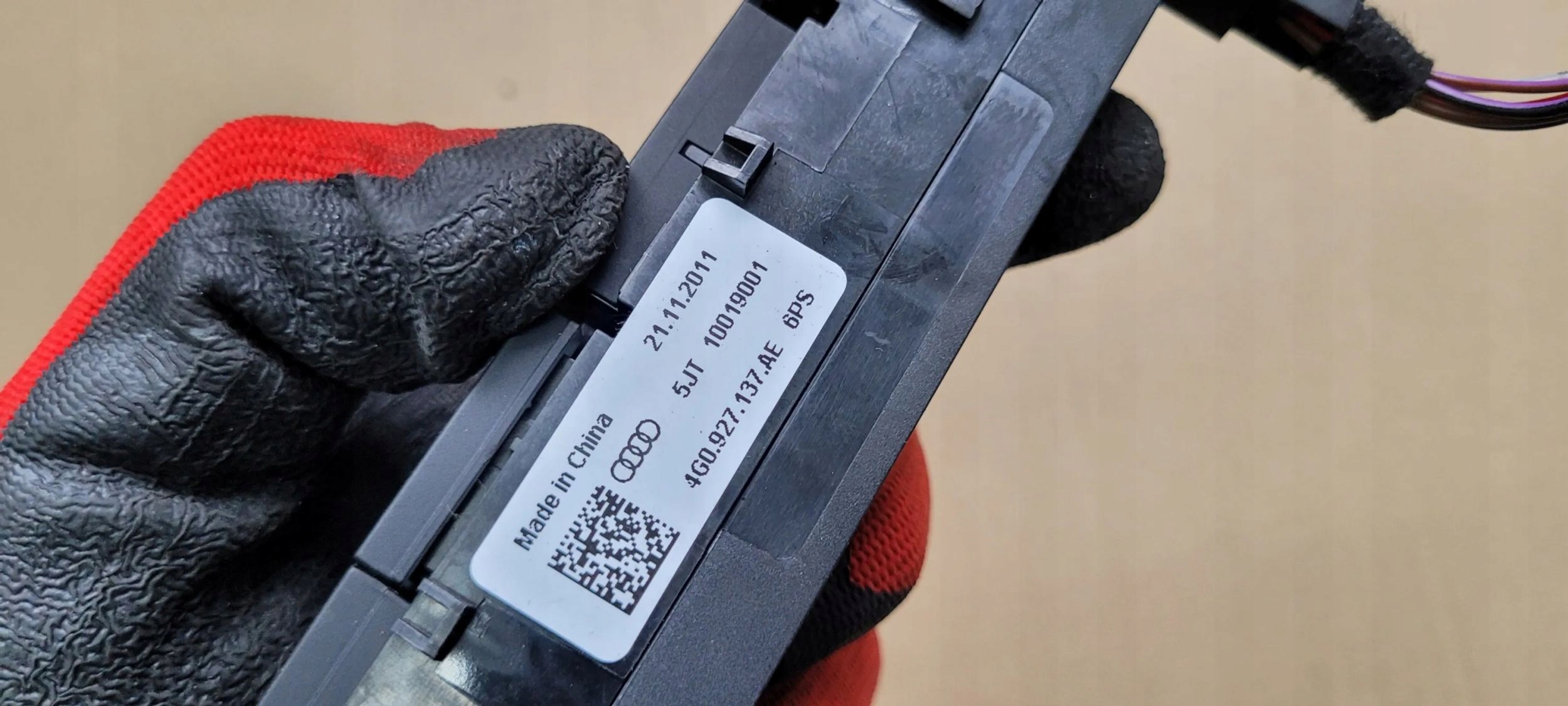 A7 4G S7 PANEL PRZECISKOW PDC bonnet 4G0927137AE