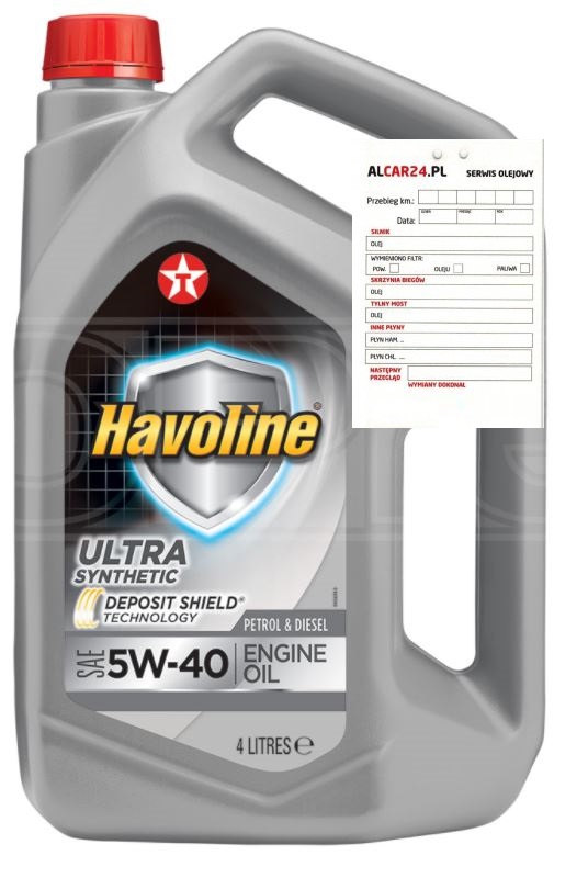 

Texaco Havoline Ultra S 4 l 5W-40