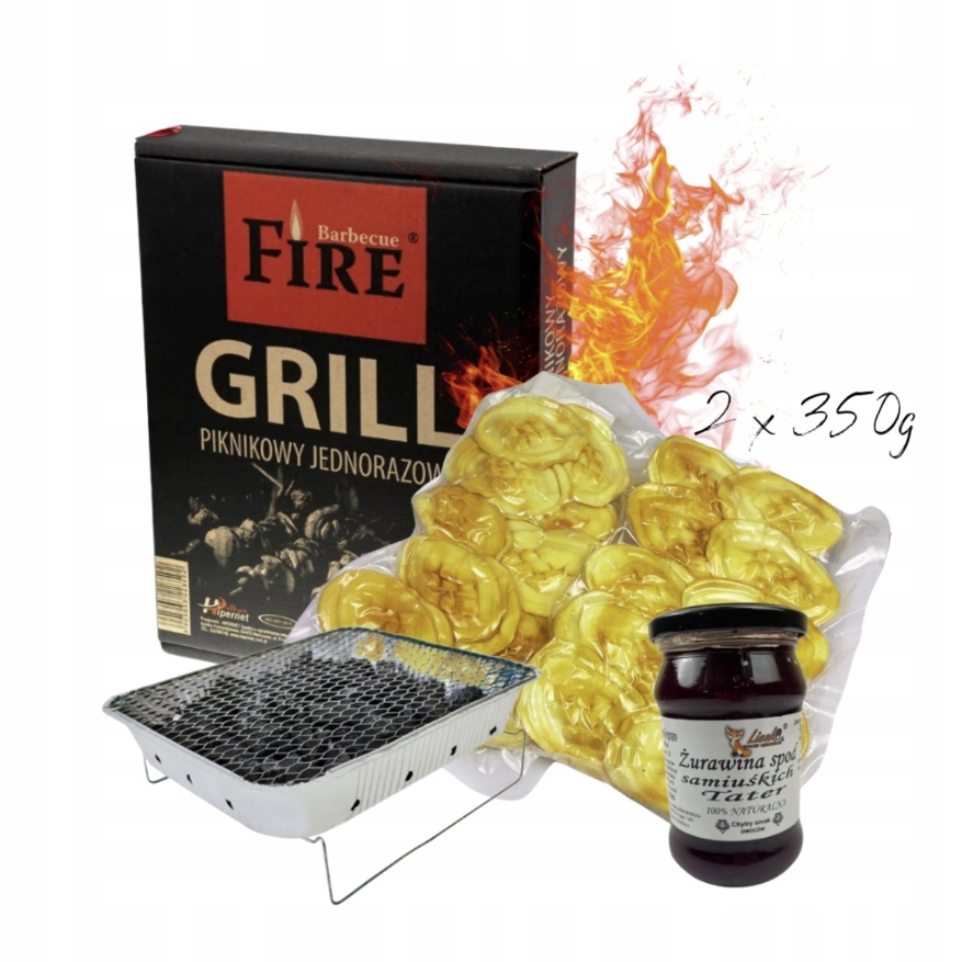 Levně Hotový Grilovací set Horalský sýr 700 g – sýry 20 x Brusinky 370 g Gril