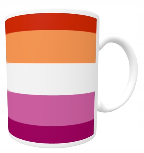 

Kubek Lgbt Lesbian flaga