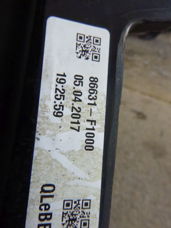 KIA SPORTAGE 4 IV 15- bumper support rear