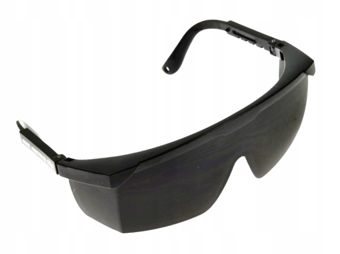 OKULARY OCHRONNE BHP PRZECIWODPRYSKOWE CZARNE