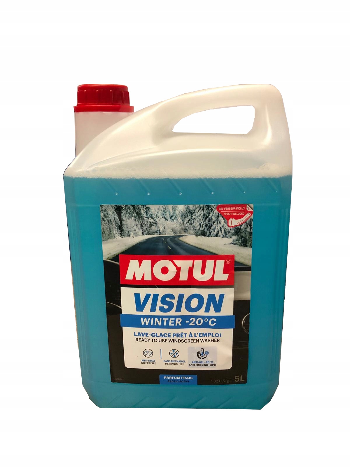 MOTUL VISION ZIMOWY PŁYN DO SPRYSKIWACZY -20° 5L