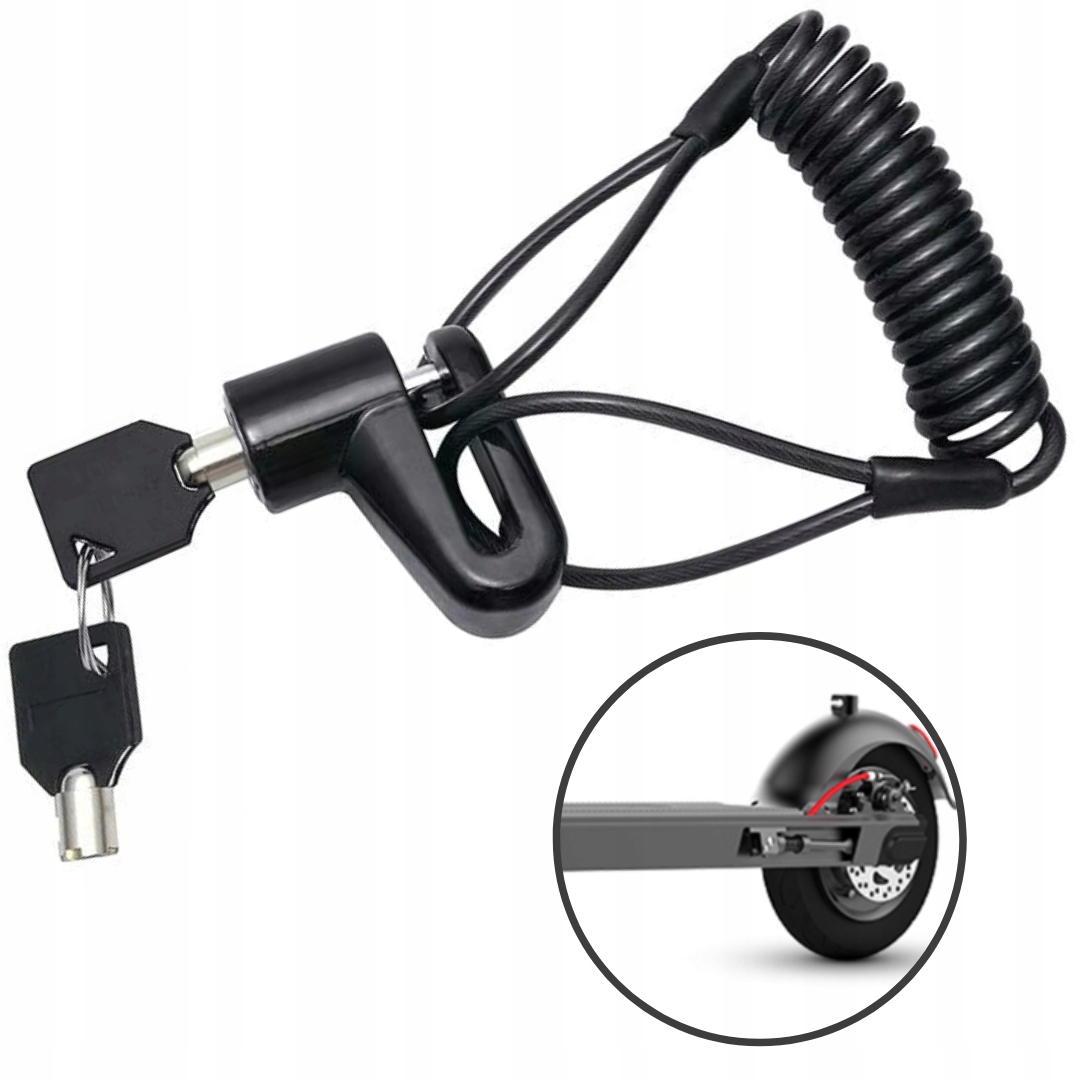 BLOKADA ZAPIĘCIE NA TARCZĘ HAMULCOWĄ DO HULAJNOGI