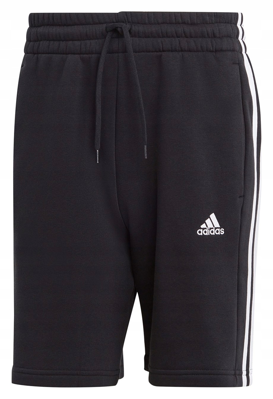Kraťasy Adidas Essentials Fleece 3-STRIPES černé IB4026 vel. S