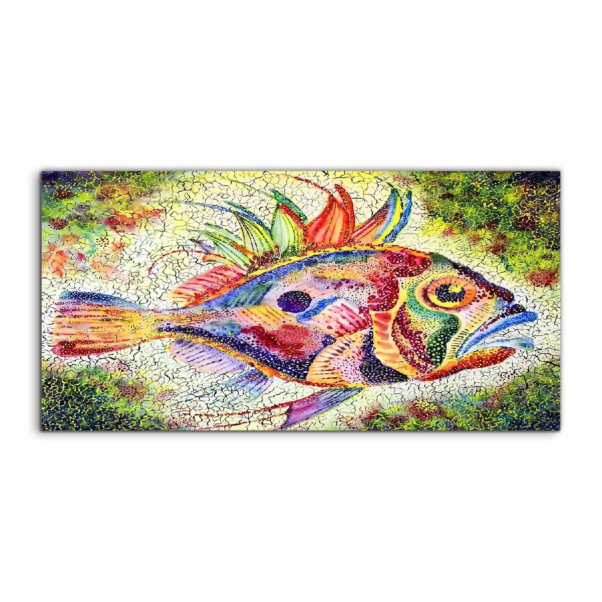 

Obraz 100x50 na ścianę Art Ryba Akwarele ścienny
