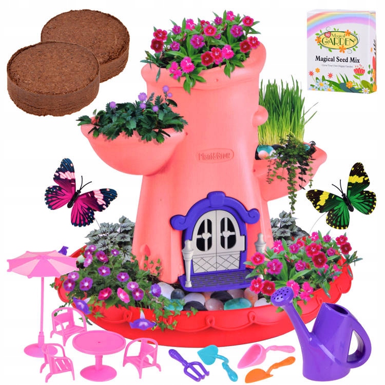 

Magiczny Domek dla roślin doniczka kwiaty AR4431