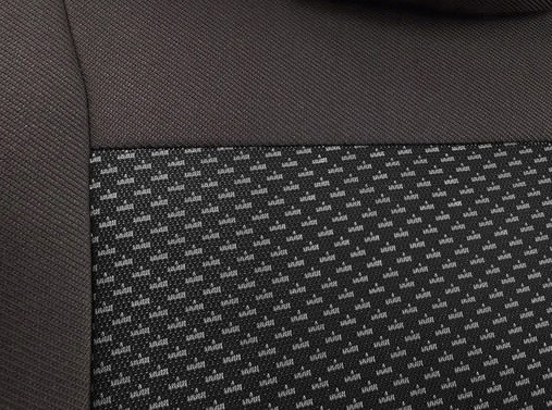 Pokrowce na miarę Peugeot Partner II 3 miejsca Kolor czarny