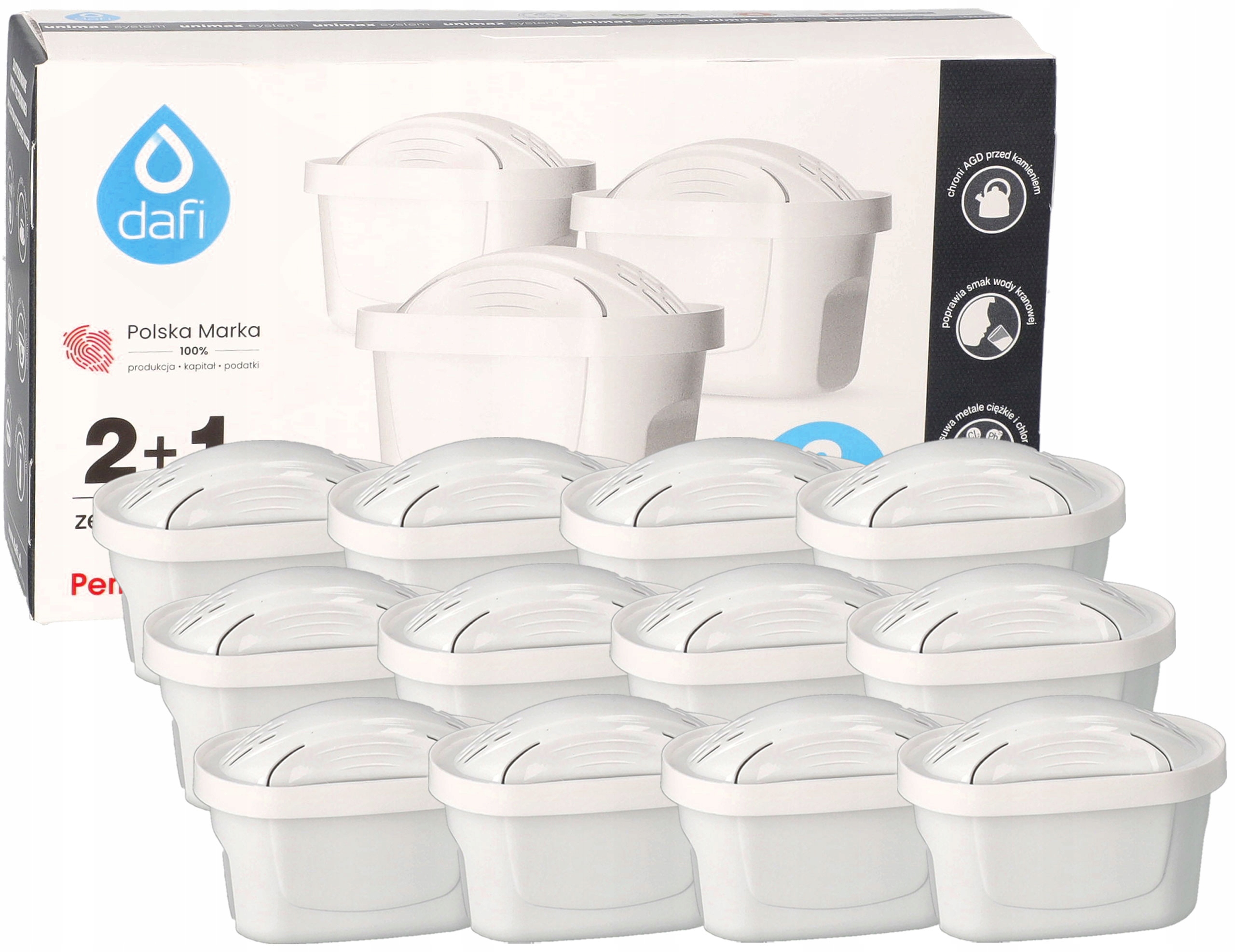 

Filtr Dafi PerfectLine Unimax do Brita Maxtra+ x12