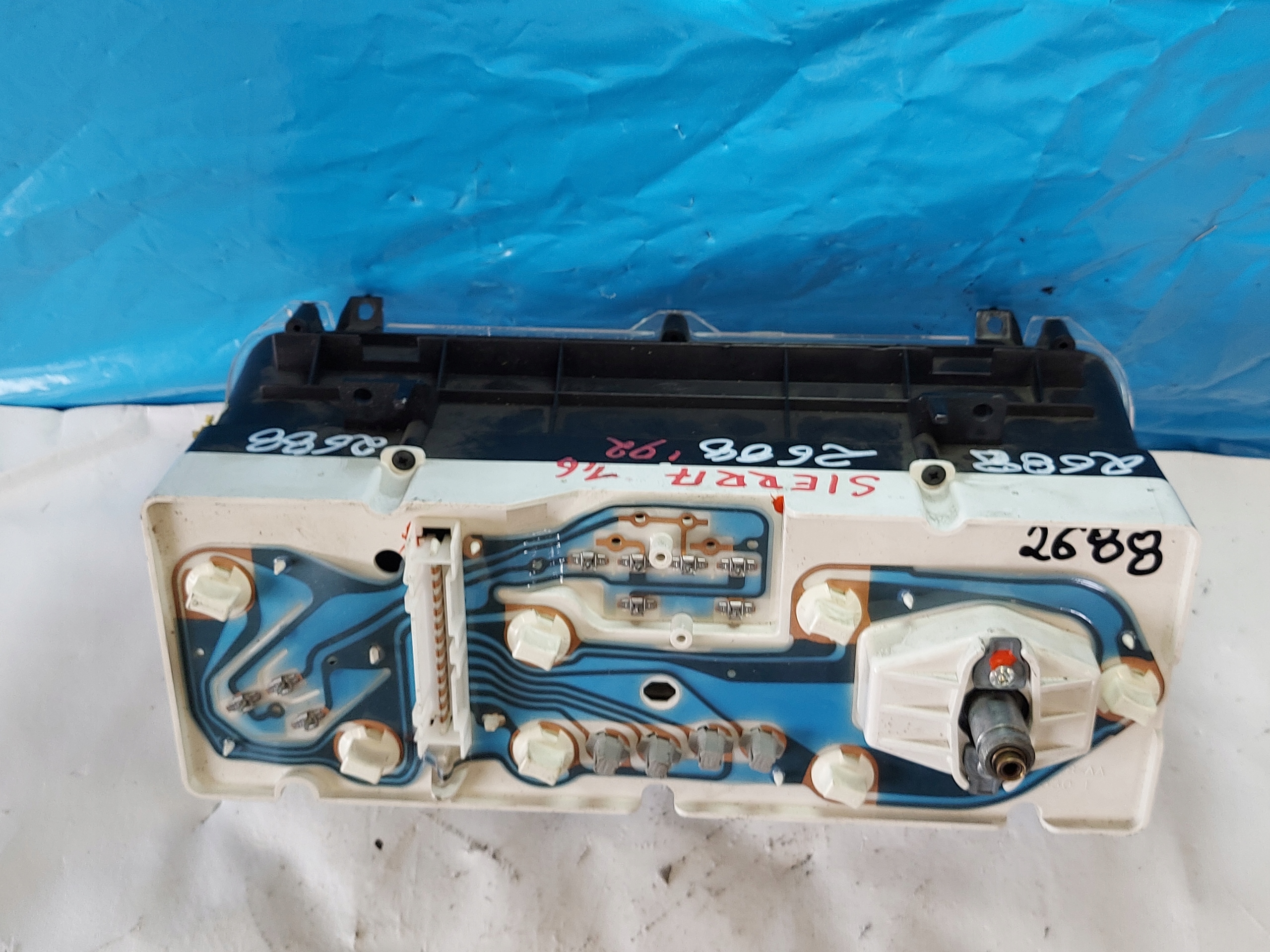 dials clock FORD SIERRA 1992 R 1.6B 90BB10849SB