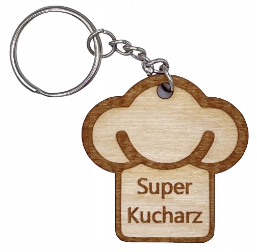 

Brelok dla Kucharza klucz restauracja Różne Zawody