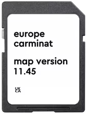 Mapa pro navigaci Renault Carminat 11.45 Evropa paměťová karta Sd