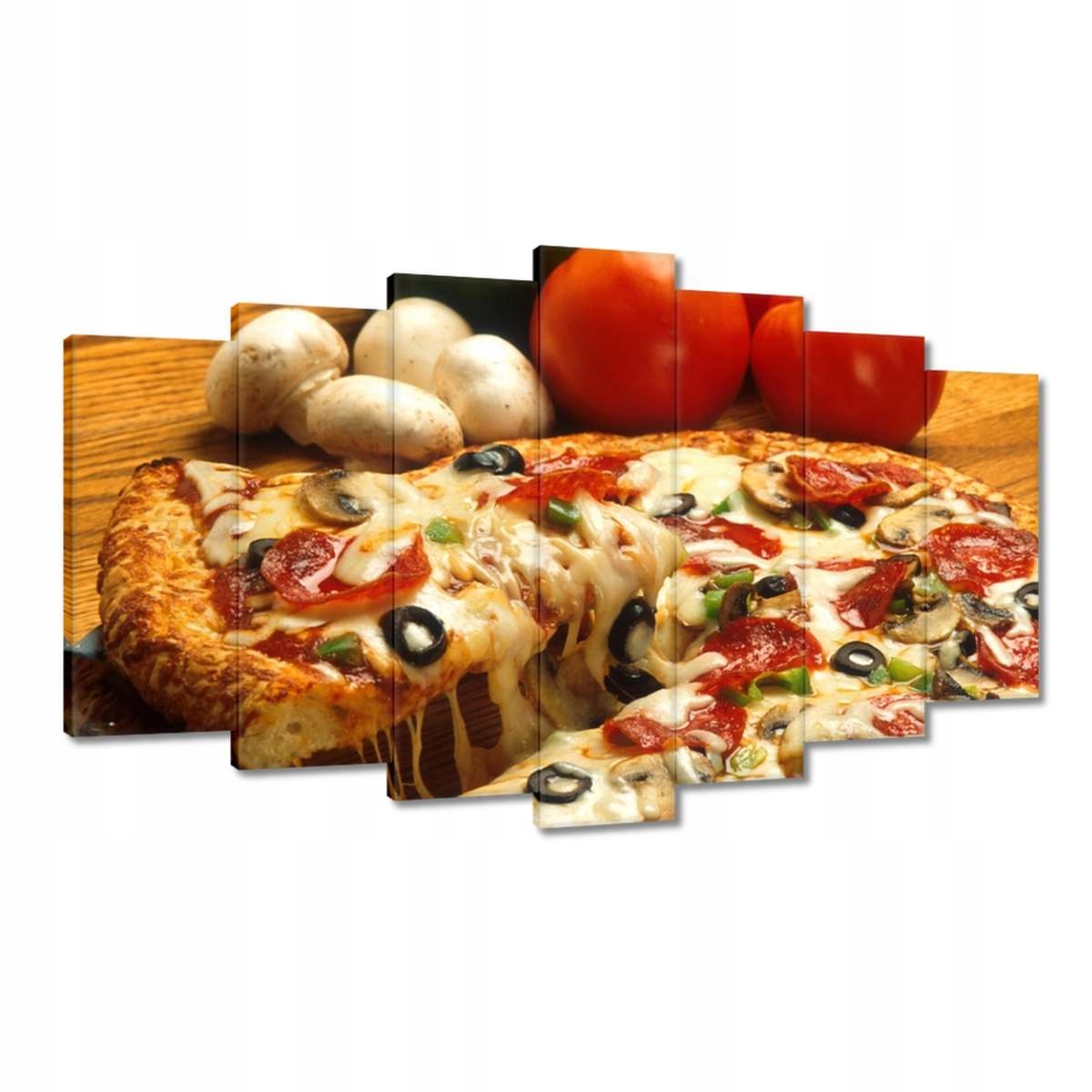 Obrazy 140x80 Chutná pizza