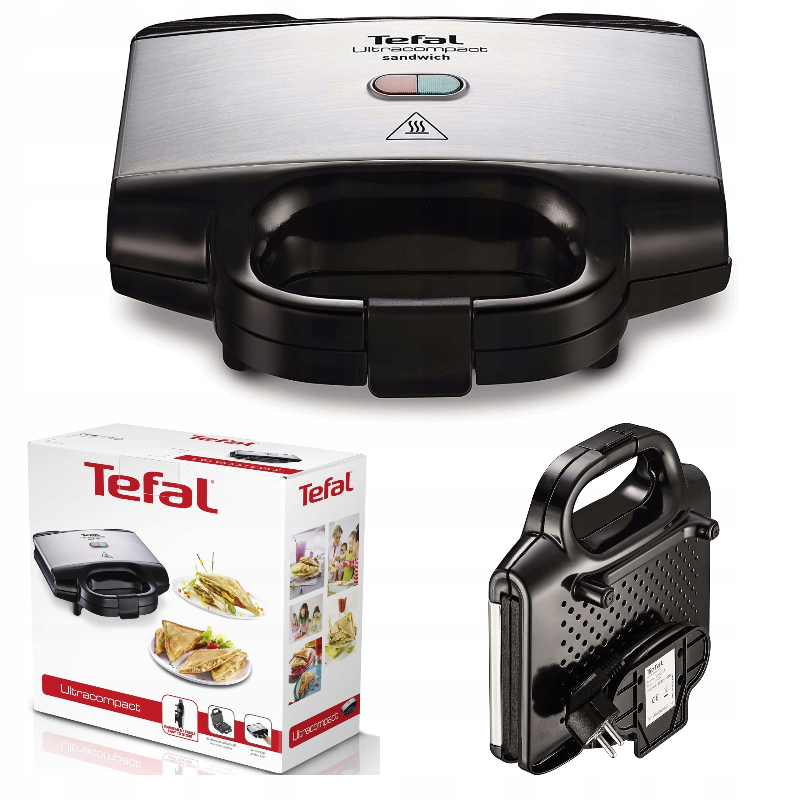 

Toster Opiekacz Sandwich Do Kanapek Tefal Mocny