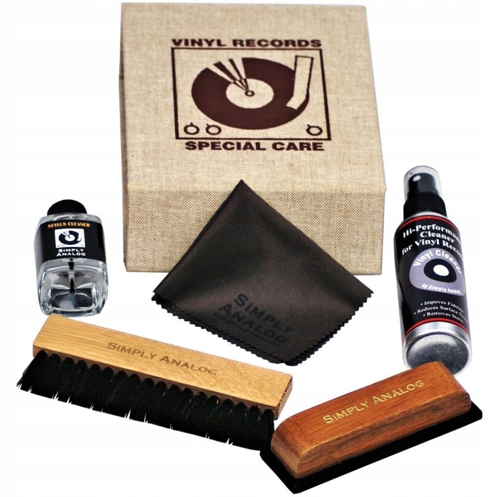 Simply Analog Deluxe Cleaning Boxset (hnedý)