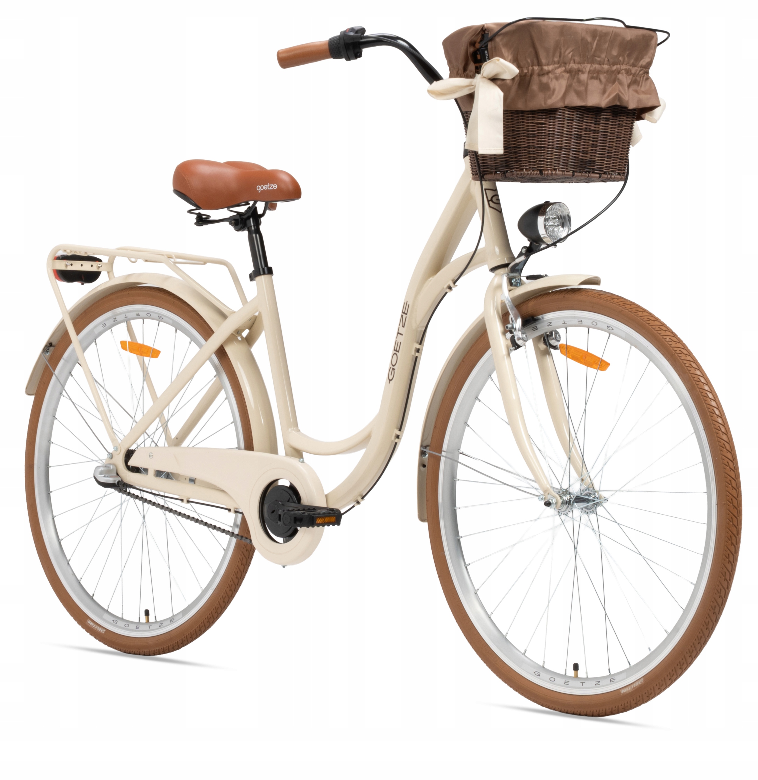 Rower Goetze Style 28 3b Nl Alu lekki Nexus kosz