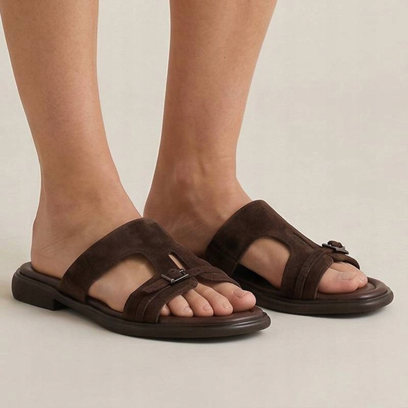 Venezia V408-04190-02TDM tmavě hnědé nazouváky vel. 41 semiš Kochland