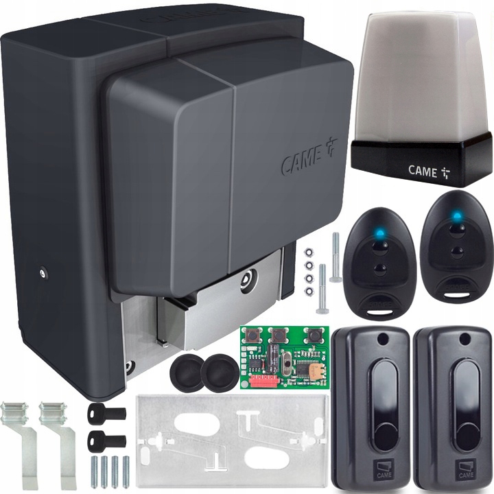 Sada Pohonů Came Bx Strong Ovladače 800 Kg Lampa