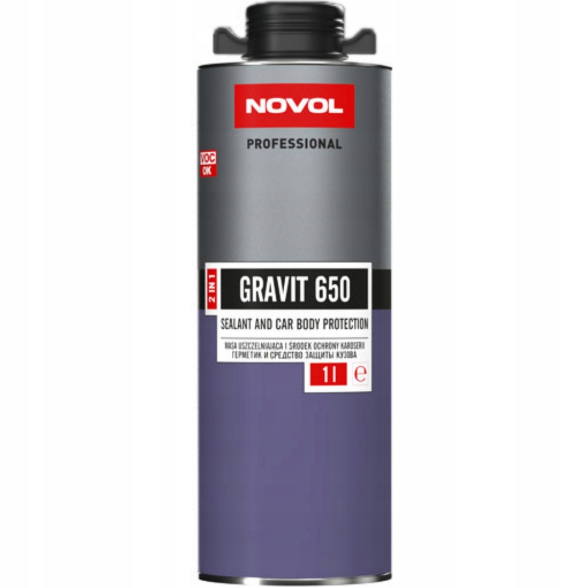 

Novol Gravit 650 Masa Środek Ochrony 2w1 Czarny