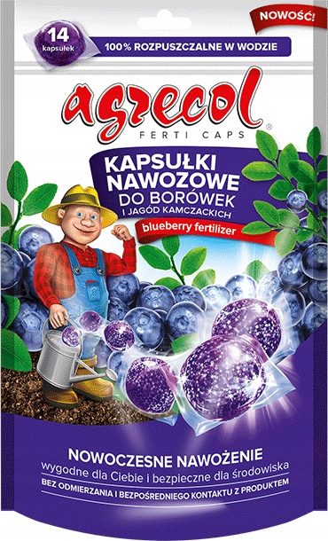 

Agrecol Nawóz Kapsułki Nawozowe Do Borówek Jagód