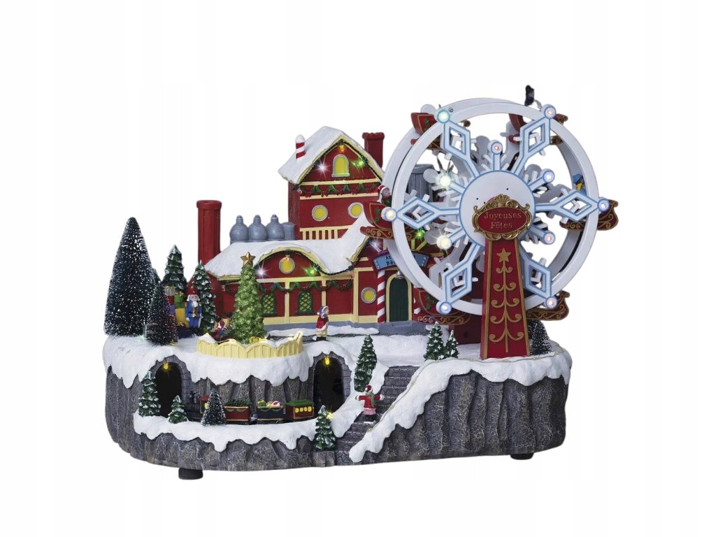 Vianočná dedinka, Vianočná scéna s mlynom