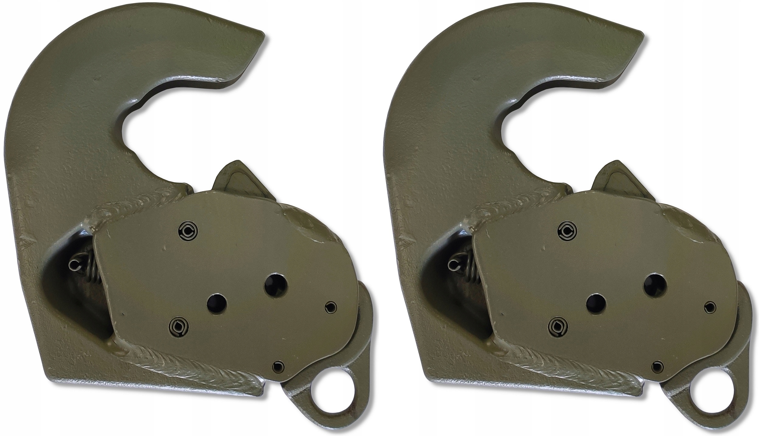 

2x Wzmocniony Hak Sprzęgający Kat 2 Do Wspawania