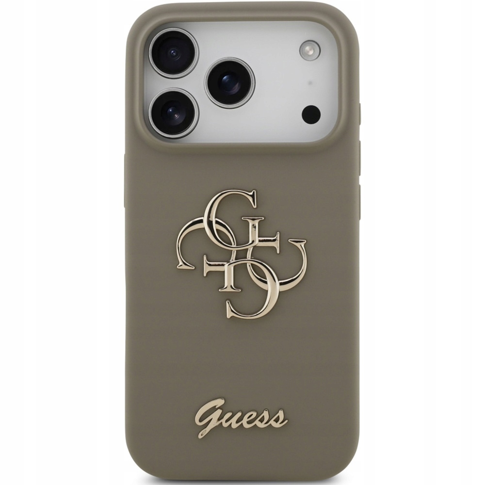 Silikonové Pouzdro Guess pro iPhone 17 Pro, pevný obal , kryt na obal