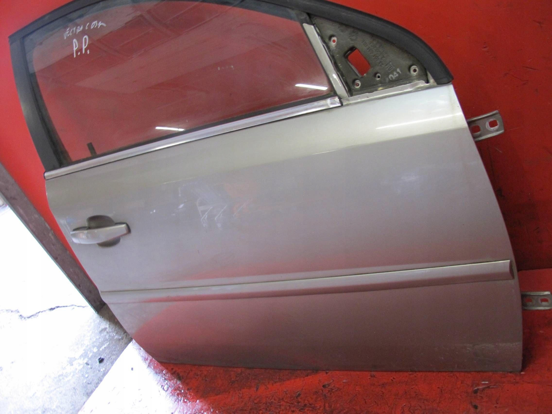 OPEL VECTRA C Z02 02- GTS door front front right silver Z158 158