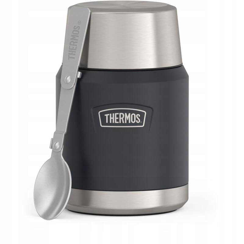 Termos na jídlo a polévku, lžíce, hrnek z nerezová ocel Thermos 470 ml