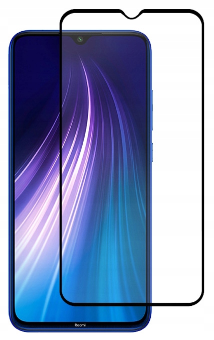 

Szkło Hartowane Czarne do Xiaomi Redmi Note 8