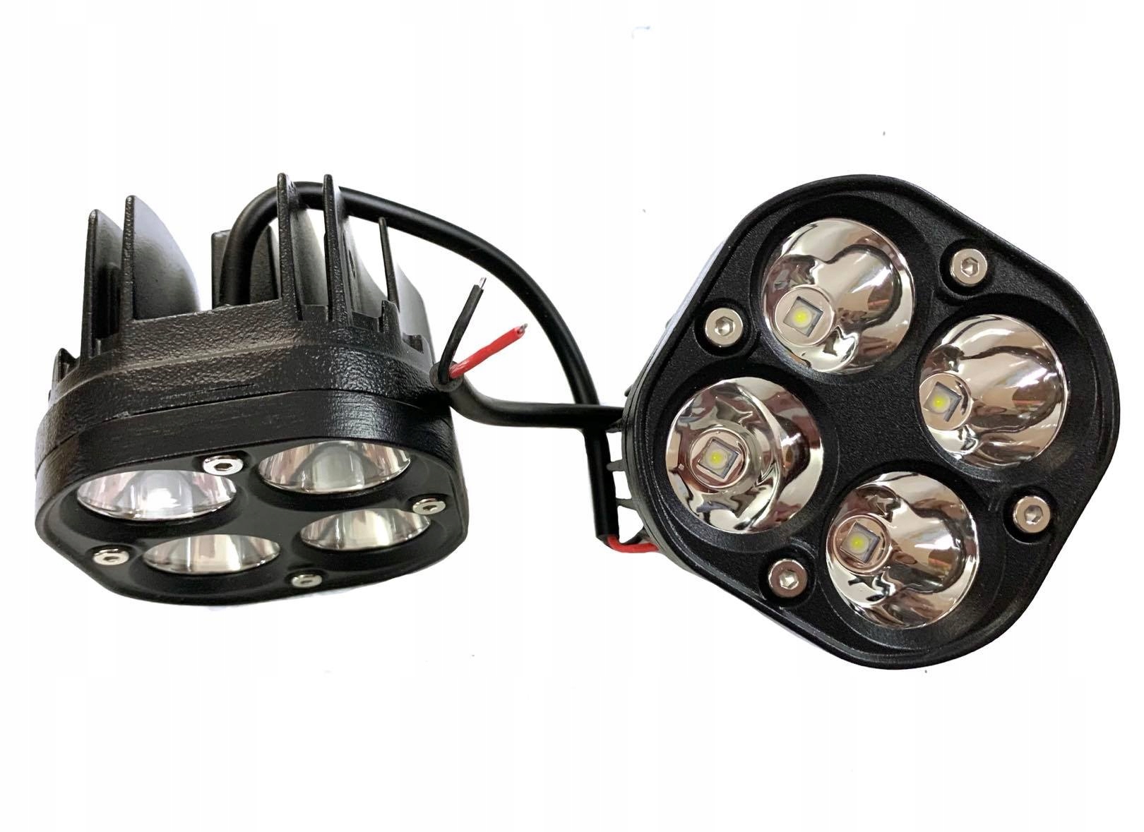 СВЕТОДИОДНАЯ РАБОЧАЯ ЛАМПА 20W CREE 12 - 24V 7. 5X7. 5CM 2 ШТ