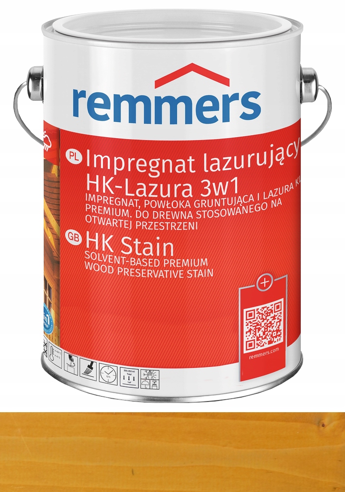 

Remmers Hk-lasur impregnat drewna 0,75L Dąb jasny