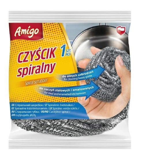 

Gosia Amigo Czyścik Spiralny Inox 1szt 7748...