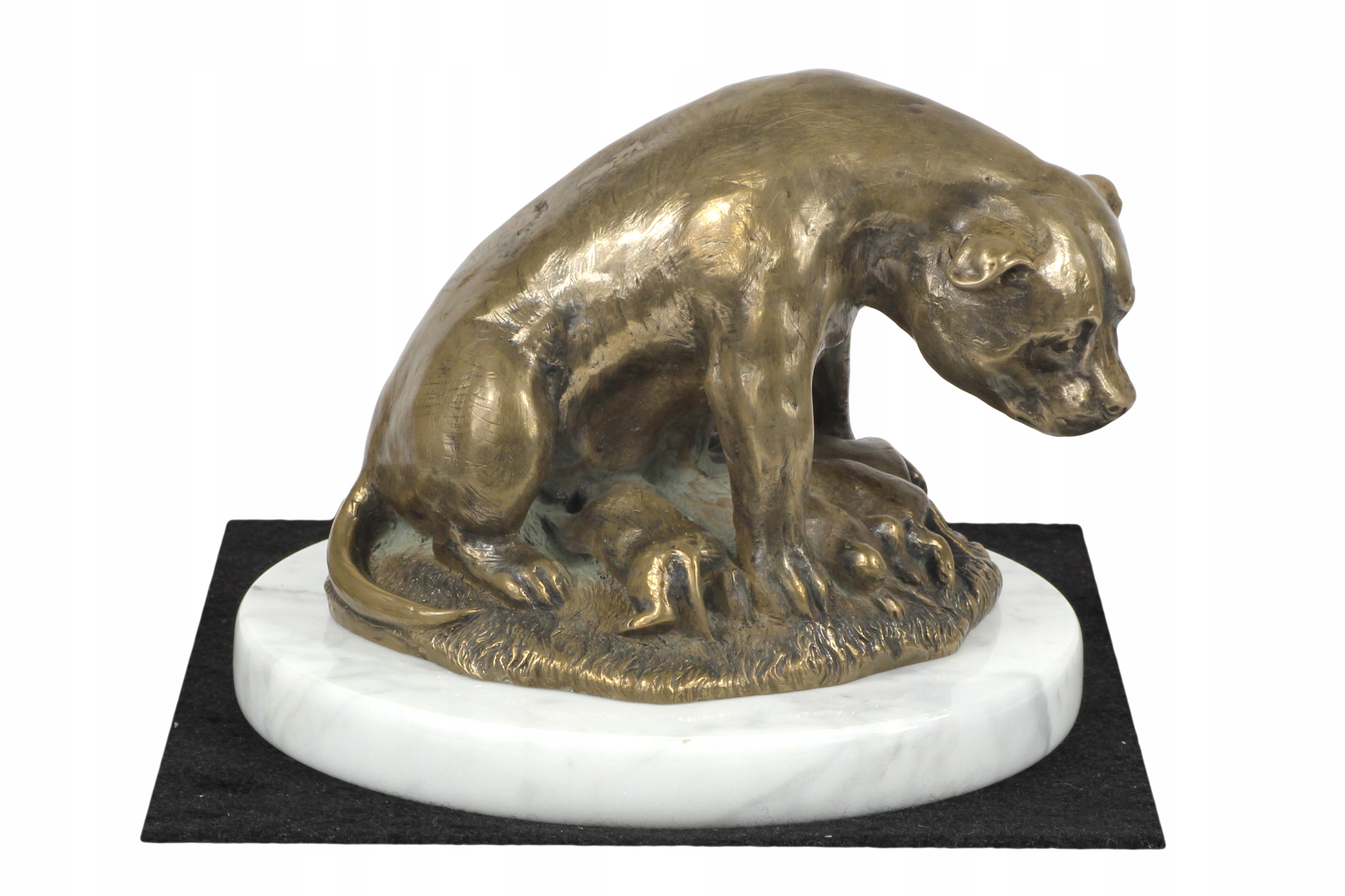 Staffordshire Bull Terrier matka figúrka psa na stôl, soška, socha, r