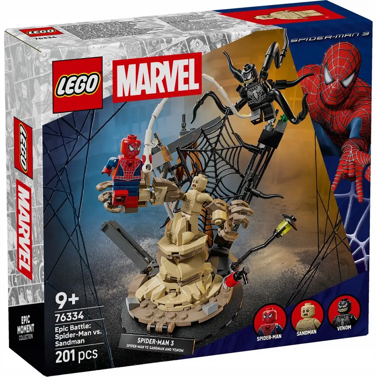 Lego Marvel 76334 Epicka Bitwa: Spider-man Kontra Sandam