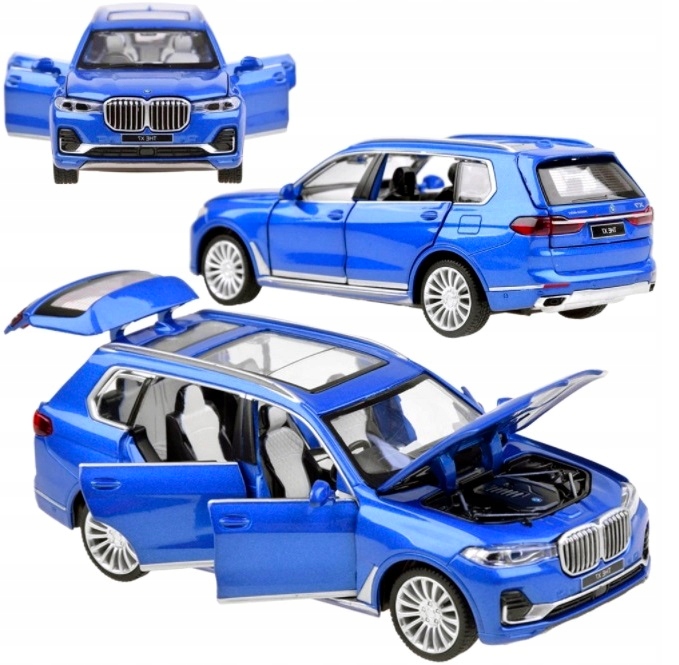 

Auto Suv Bmw X7 1:32 Metalowe Autko Świeci