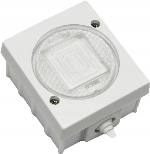 

Wyłącznik Hermetyczny IP44 `dzwonek Biały Polmark