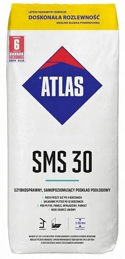 

Sms 30 Wylewka Samopoziomująca 3-30MM 25KG Atlas