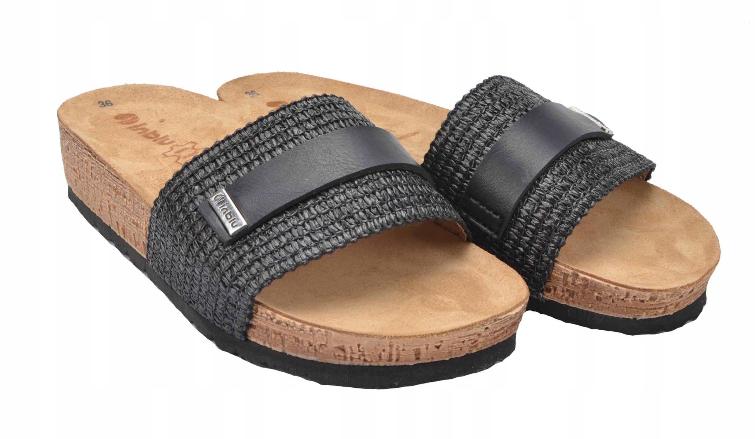 KLAPKI DAMSKIE INBLU SKÓRA NM25 PROFILOWANE 36 Rozmiar 36