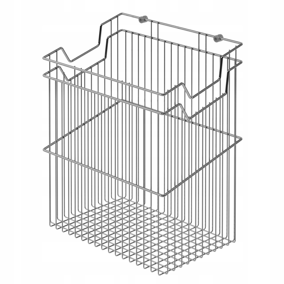 KOSZ NA BIELIZNĘ 50 STARAX UCHYLNY CHROM
