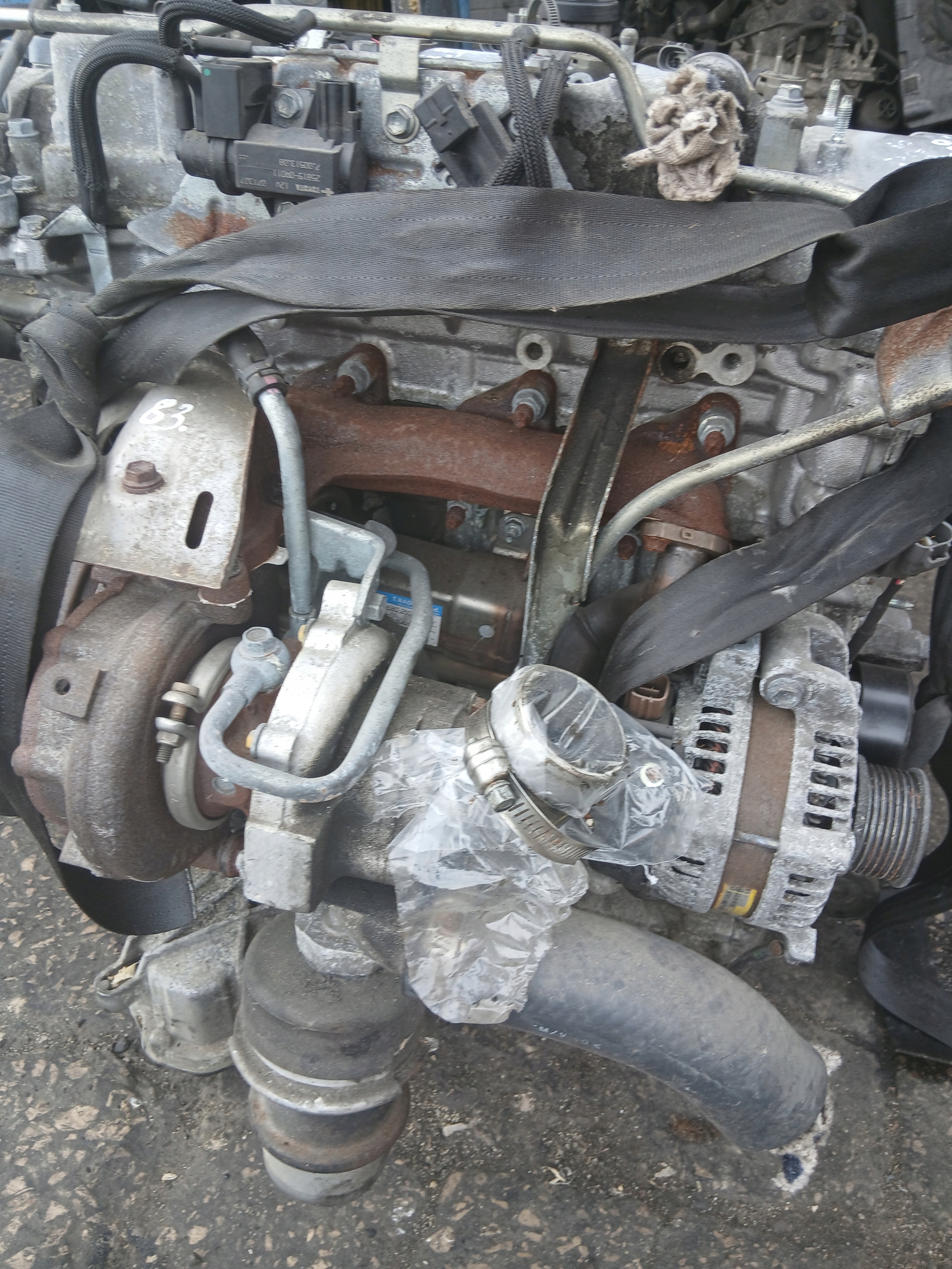 LEXUS IS II IS220 2.2 D-CAT 177KM 2008 2AD engine complete KPL 201 TYS KM