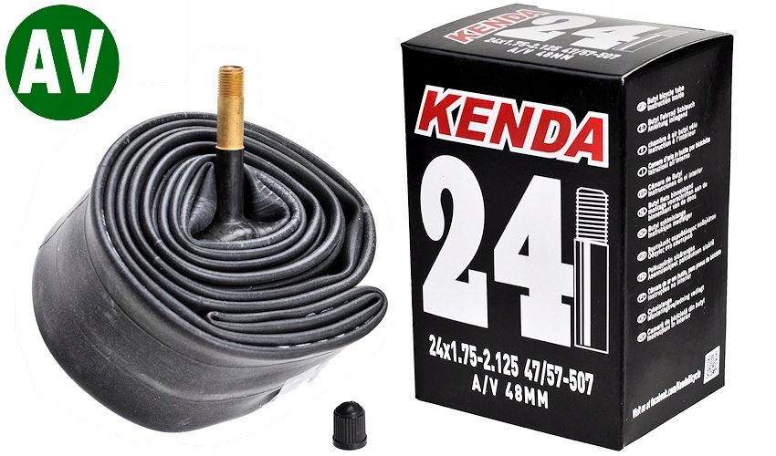 

Kenda Dętka 24 x 1.75-2.125 Av 48mm Box molded