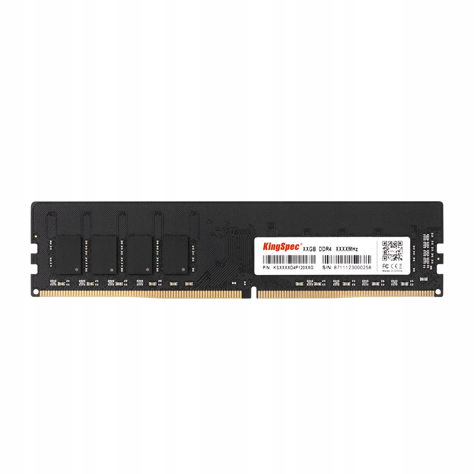 KingSpec Pamięć Ram DDR4 16GB 3200MHz 1.35V CL18 do Pc (Komputerów)