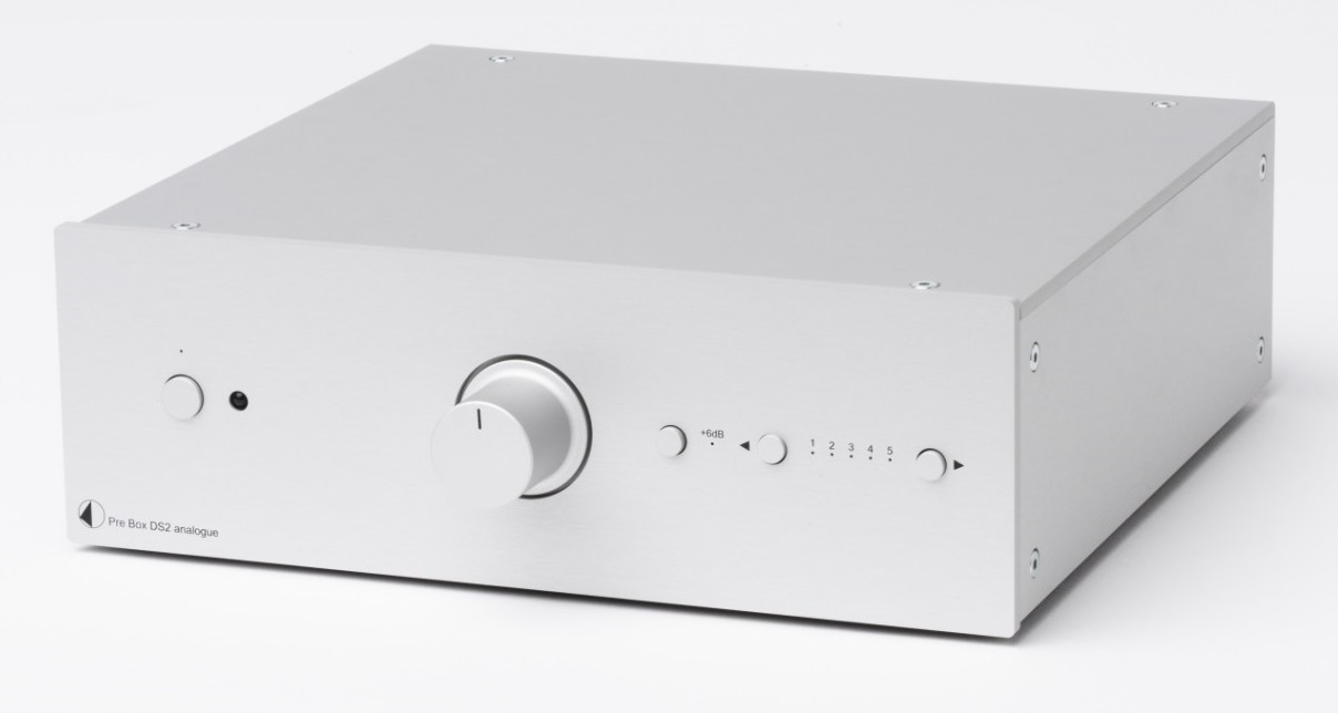 Pro-ject Pre Box DS2 Audiofilný Predzosilňovač V A-klase 5xRCA Pilot