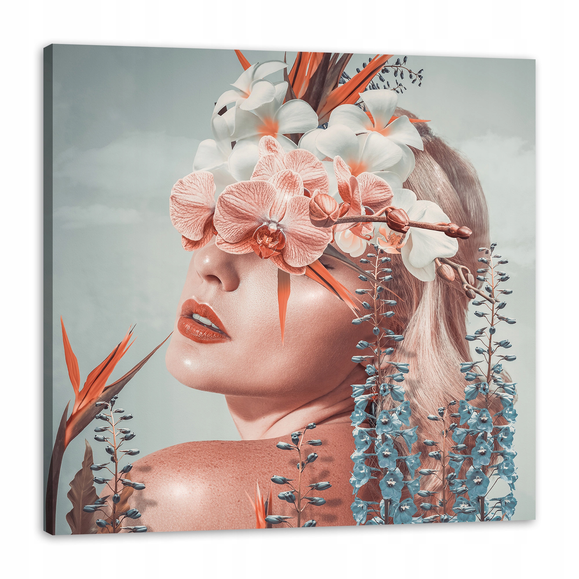 Obraz na plátně Žena Příroda Krása Příroda 90x90 cm