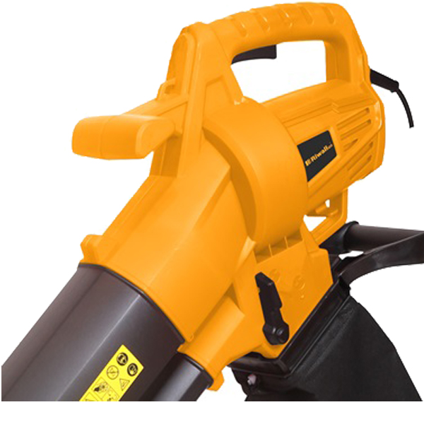 ЕЛЕКТРИЧНИЙ ПИЛОСОС ДЛЯ ЛИСТЯ 45 Л Riwall REBV3200E ПОДРІБЛЮВАЧ Швидкість повітряного потоку 270 км/год