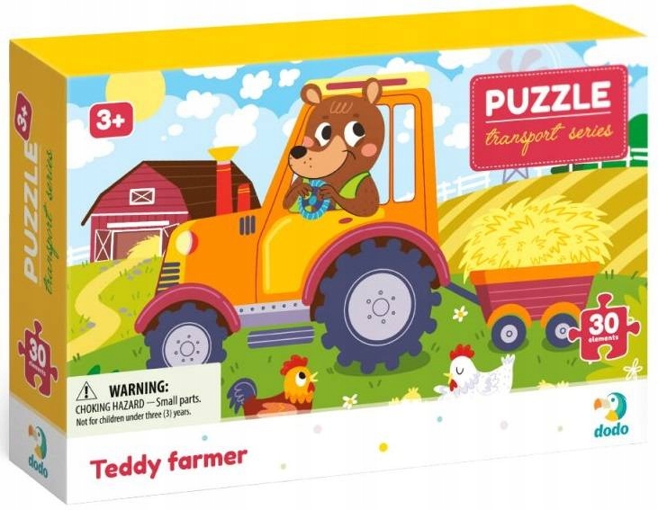 

Dodo Puzzle Profesje Farmer Teddy 30 El DOP300371