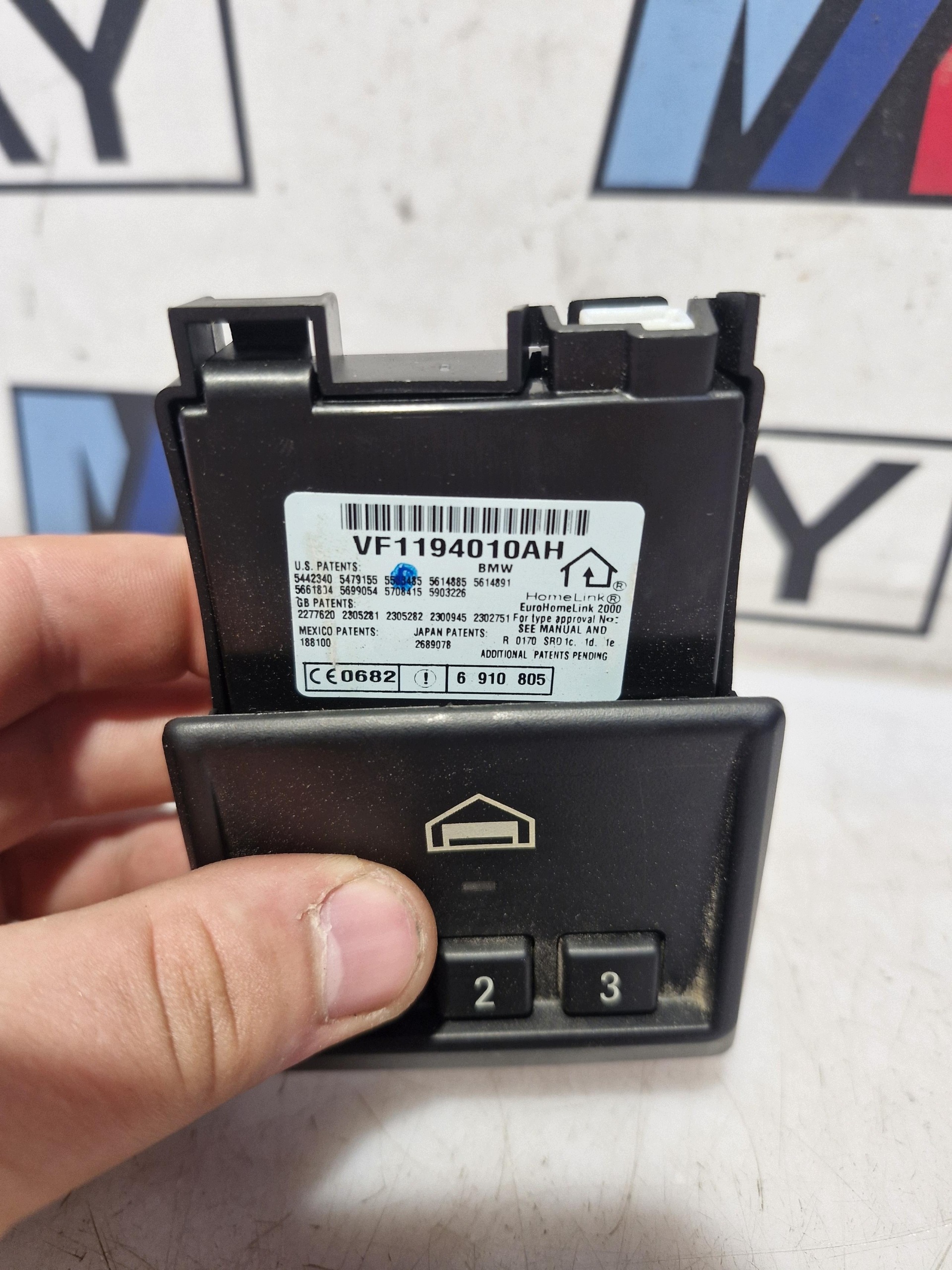 6910805 BMW E38 E39 E53 PILOT DO BRAMY GARAZU