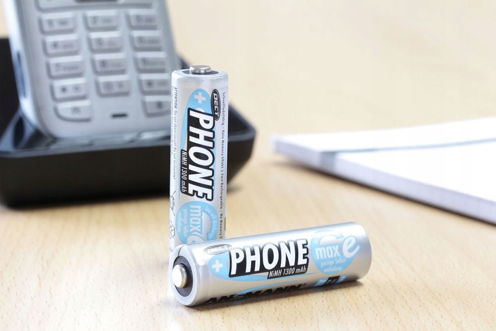 Akumulator Ansmann Dect NiMH AAR6 1300mAh maxE 2x