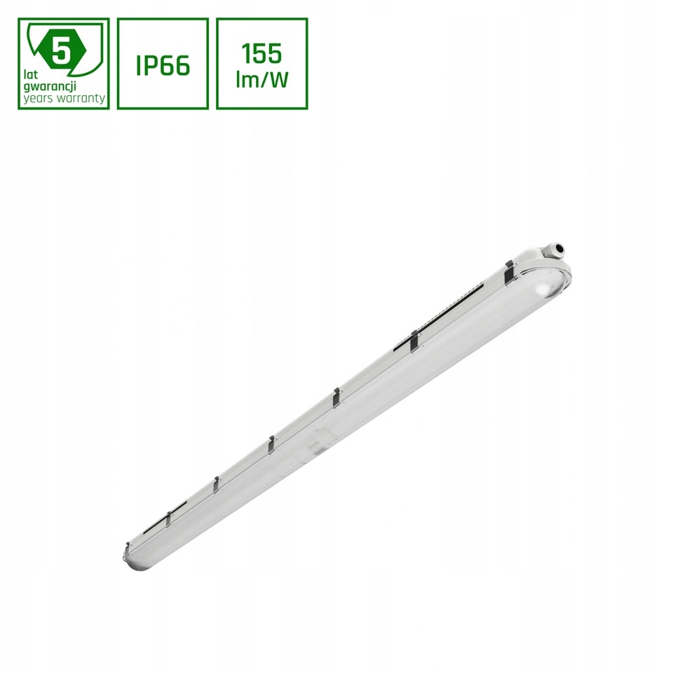 Svietidlo Limea Gigant Pro Hermetyk 1500 mm IP66 IK10 1500x80x68 mm 5 rokov gw.